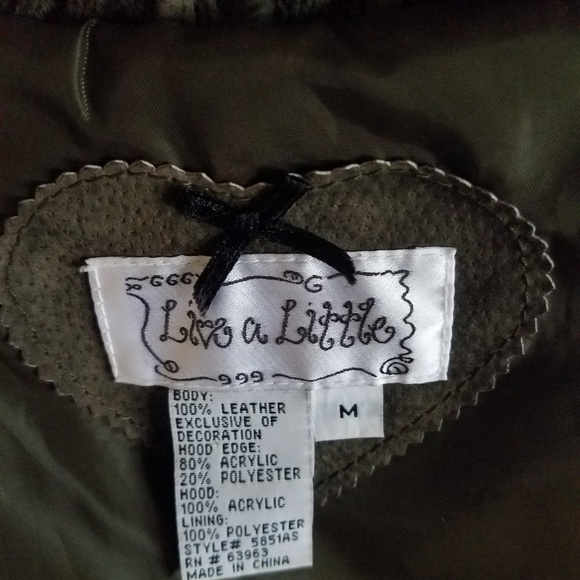 genuine leather suede vest women size M - Picture 2 of 8